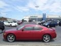2008 Inferno Red Crystal Pearl Dodge Charger SE  photo #2