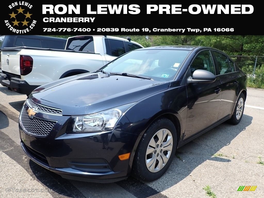 2014 Cruze LS - Blue Ray Metallic / Jet Black/Medium Titanium photo #1