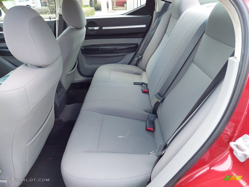 2008 Charger SE - Inferno Red Crystal Pearl / Dark/Light Slate Gray photo #12