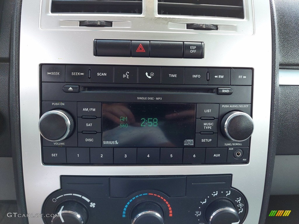 2008 Charger SE - Inferno Red Crystal Pearl / Dark/Light Slate Gray photo #17