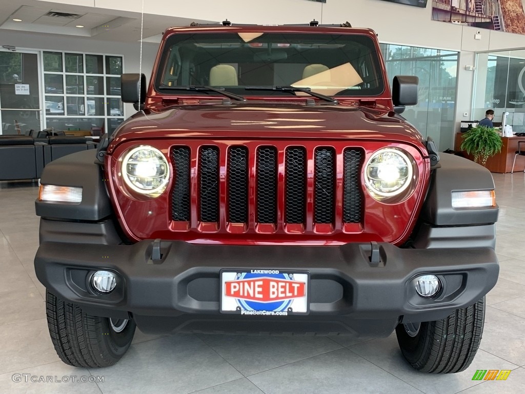 2021 Wrangler Sport 4x4 - Snazzberry Pearl / Black photo #2