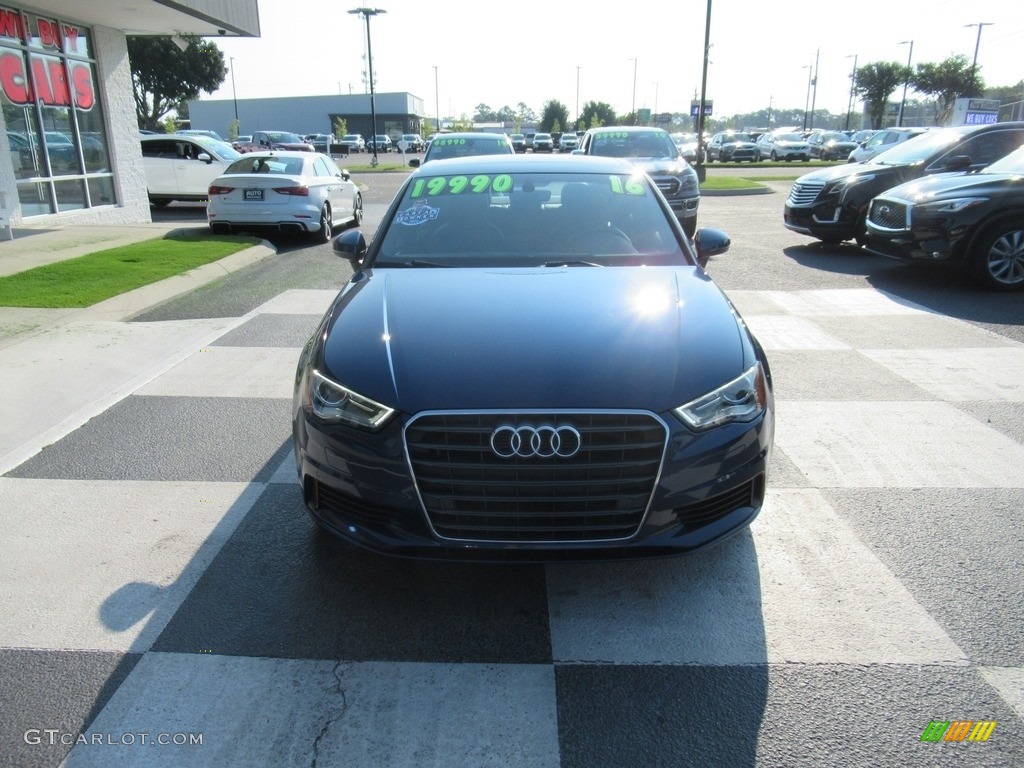 2016 A3 1.8 Premium - Scuba Blue Metallic / Black photo #2