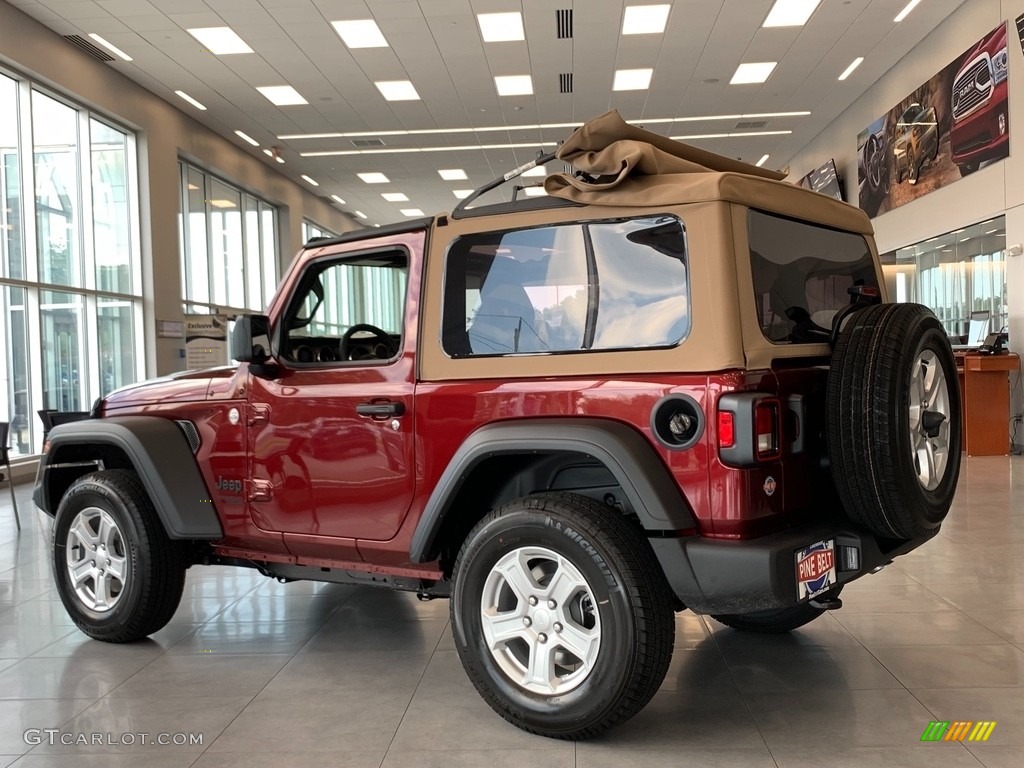 2021 Wrangler Sport 4x4 - Snazzberry Pearl / Black photo #4