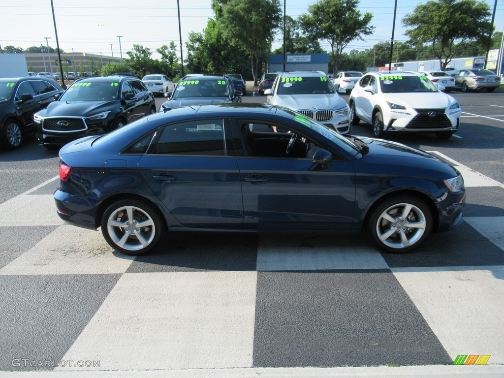 2016 A3 1.8 Premium - Scuba Blue Metallic / Black photo #3