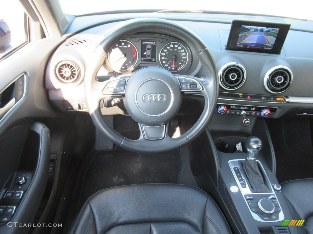 2016 A3 1.8 Premium - Scuba Blue Metallic / Black photo #15