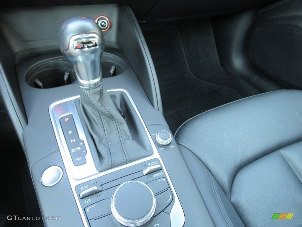 2016 A3 1.8 Premium - Scuba Blue Metallic / Black photo #20