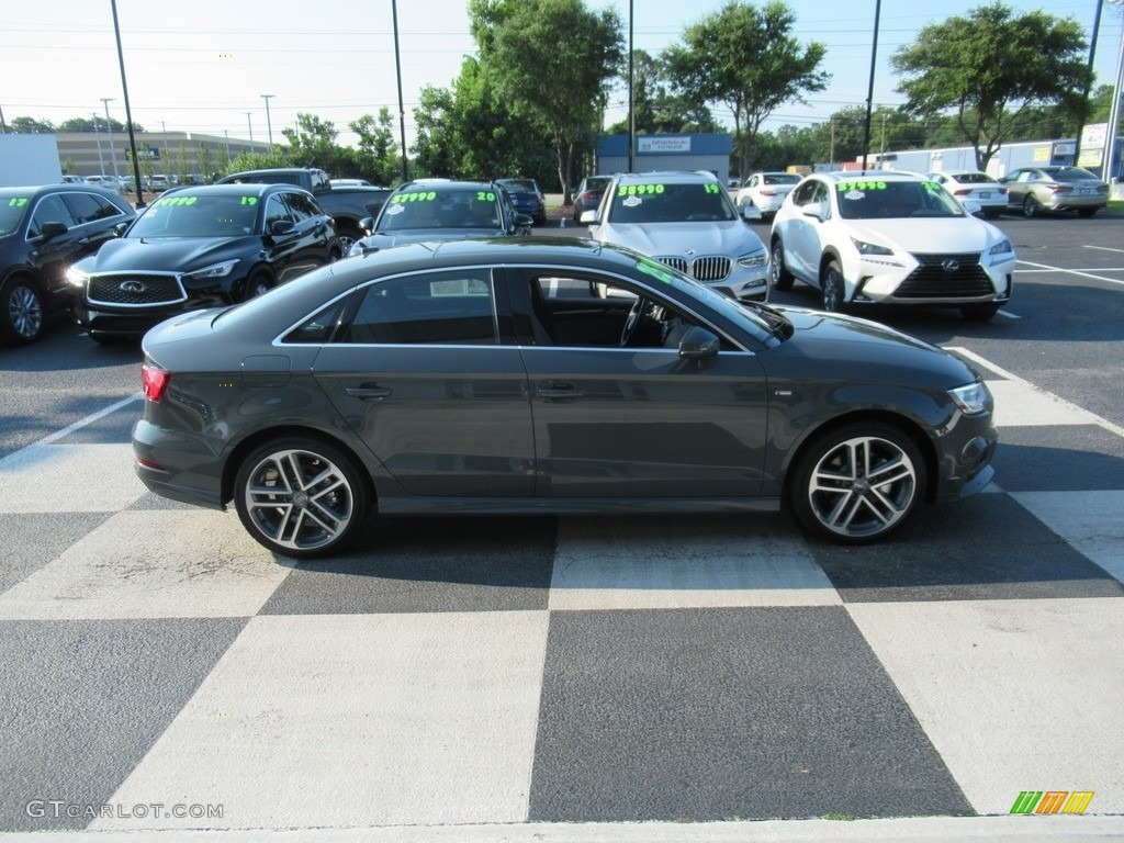 2018 A3 2.0 Premium - Monsoon Gray Metallic / Rock Gray photo #3