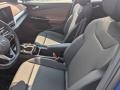 2021 Volkswagen ID.4 Galaxy Black Interior Front Seat Photo