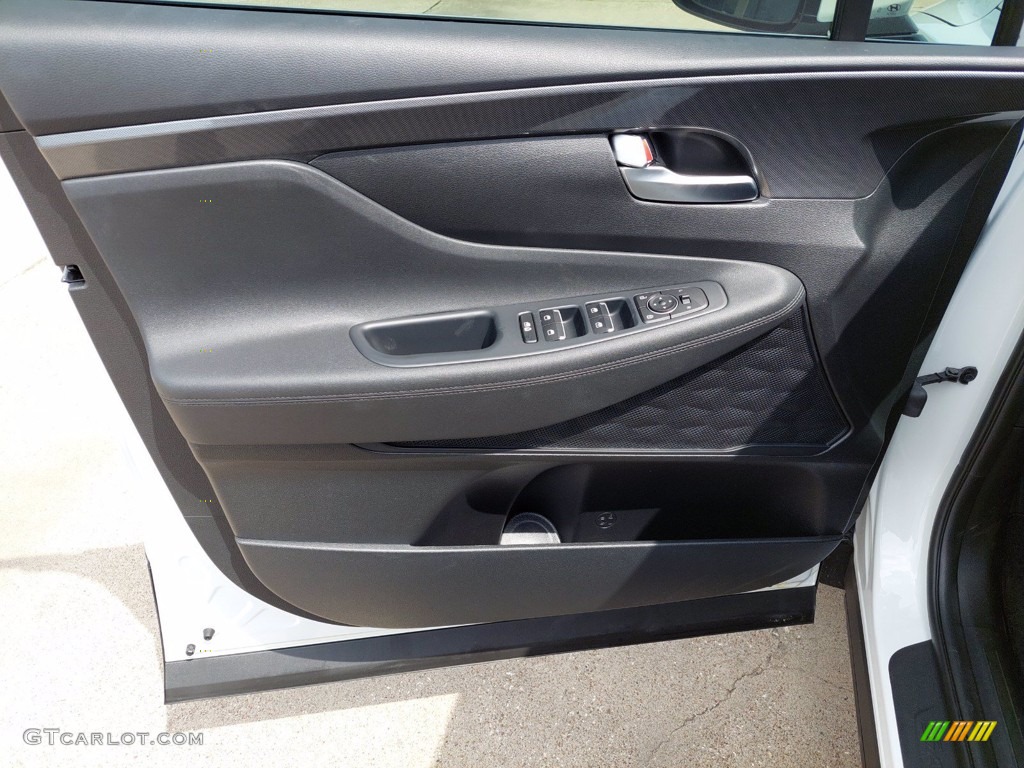 2022 Hyundai Santa Fe SEL Black Door Panel Photo #142390586