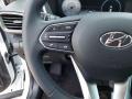 Black 2022 Hyundai Santa Fe SEL Steering Wheel