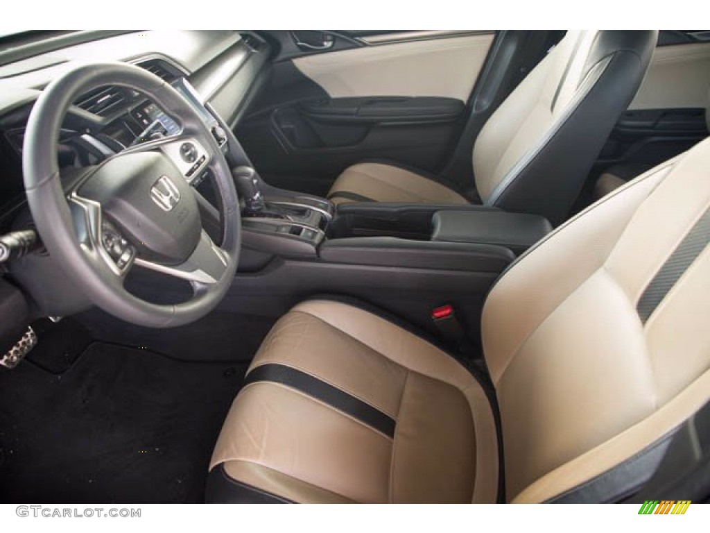 2018 Honda Civic Sport Touring Hatchback Front Seat Photos