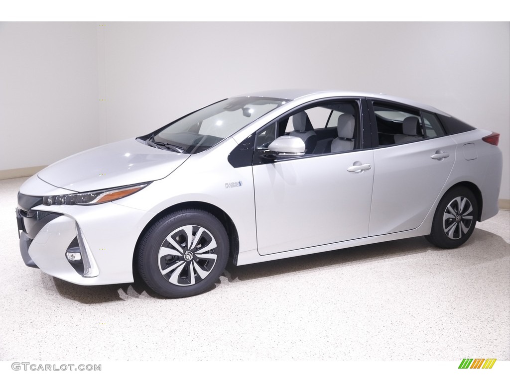 2019 Prius Prime Advanced - Classic Silver Metallic / Moonstone photo #3