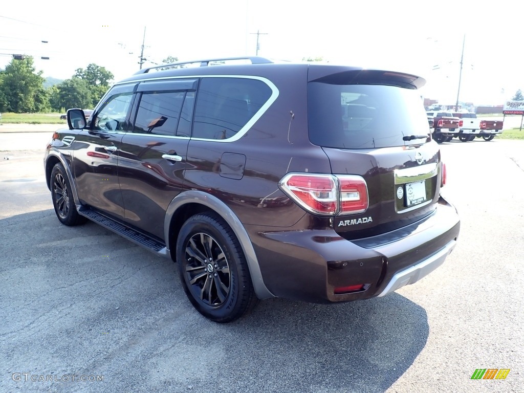 2018 Armada Platinum 4x4 - Forged Copper / Almond photo #3