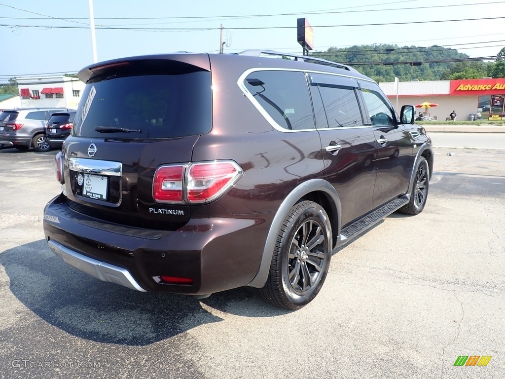 2018 Armada Platinum 4x4 - Forged Copper / Almond photo #5