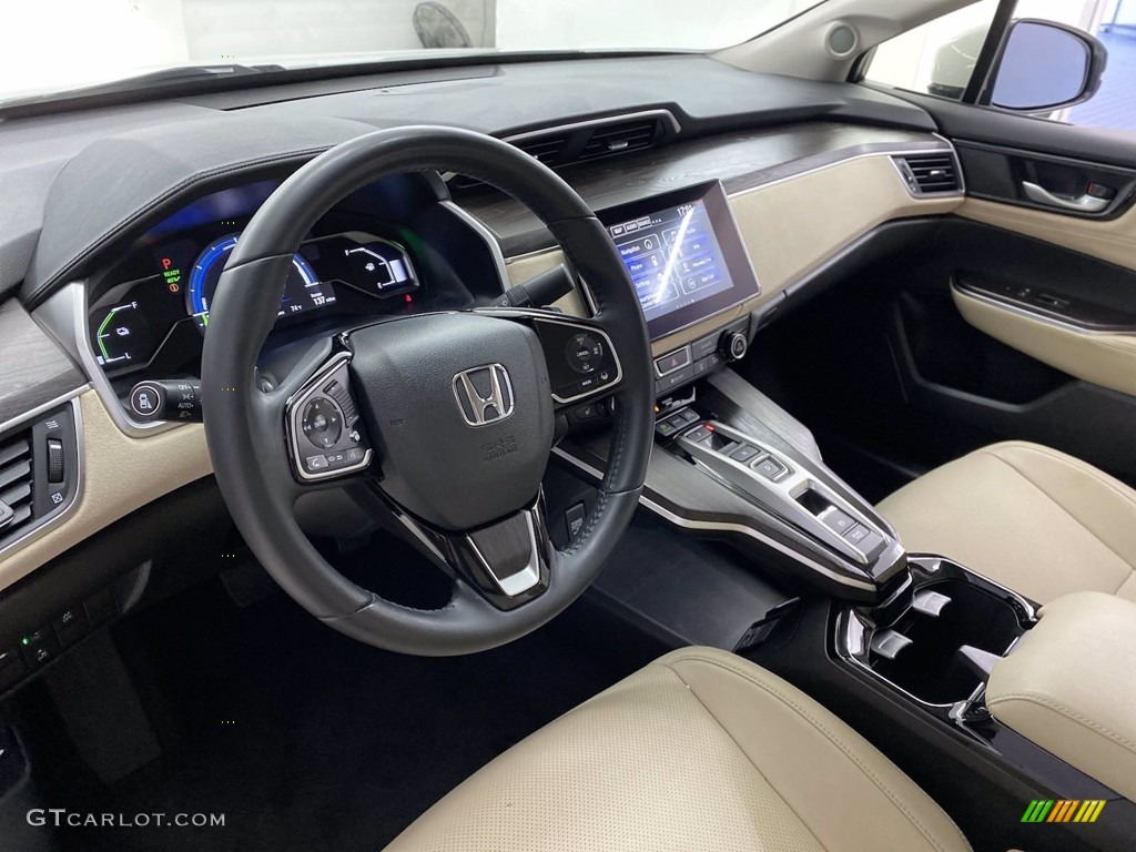 Beige Interior 2018 Honda Clarity Touring Plug In Hybrid Photo #142392534