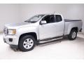 2015 Quicksilver Metallic GMC Canyon SLE Extended Cab 4x4  photo #3