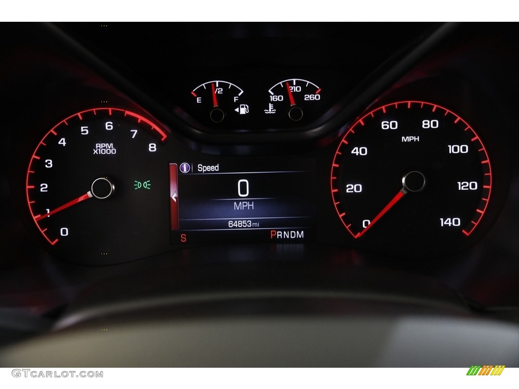 2015 GMC Canyon SLE Extended Cab 4x4 Gauges Photo #142392696