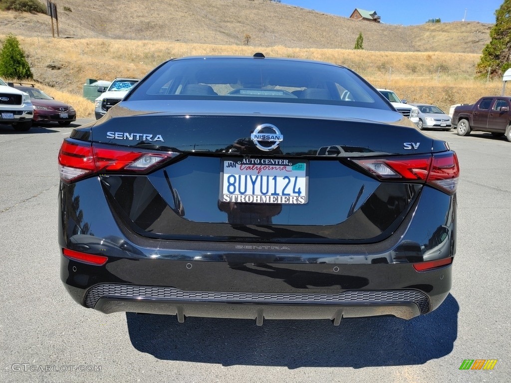 2021 Sentra SV - Super Black / Charcoal photo #5
