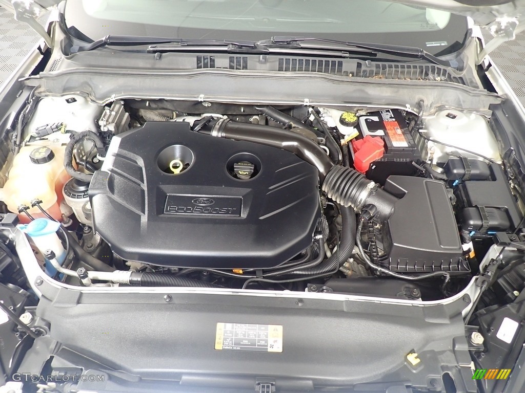 2016 Fusion SE AWD - Ingot Silver Metallic / Charcoal Black photo #13