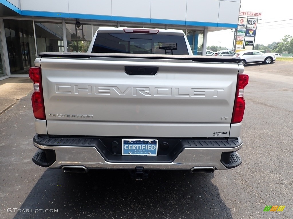 2019 Silverado 1500 LT Crew Cab 4WD - Silver Ice Metallic / Jet Black photo #4