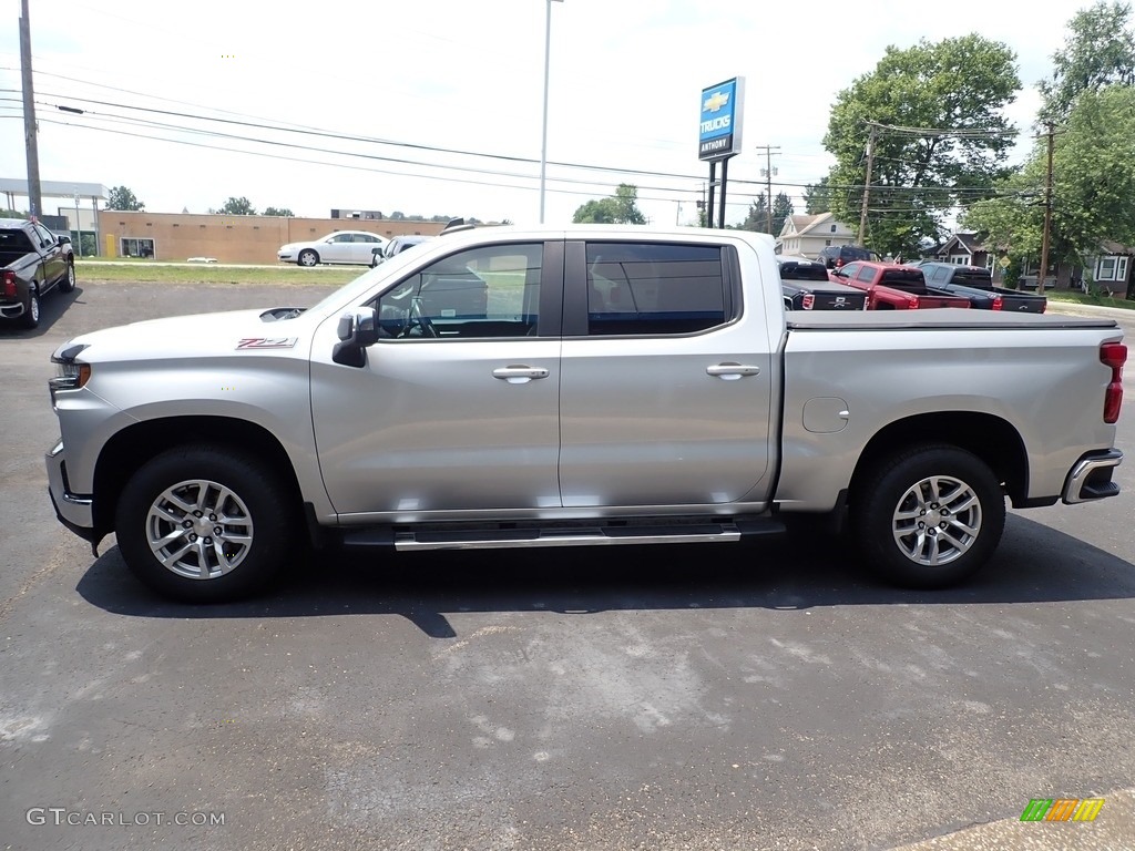 2019 Silverado 1500 LT Crew Cab 4WD - Silver Ice Metallic / Jet Black photo #6