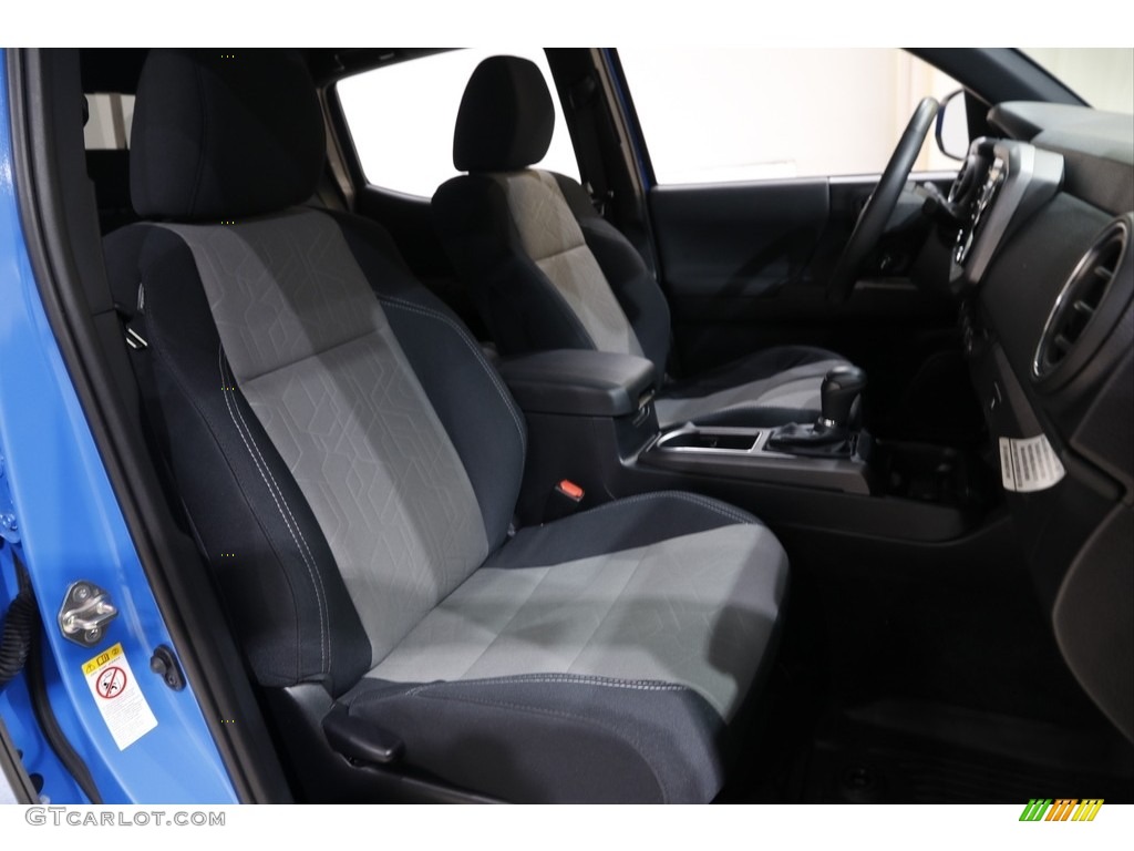 2020 Tacoma TRD Sport Double Cab 4x4 - Voodoo Blue / TRD Cement/Black photo #14
