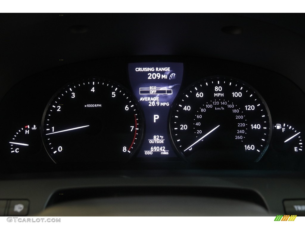 2015 Lexus LS 460 AWD Gauges Photo #142395222