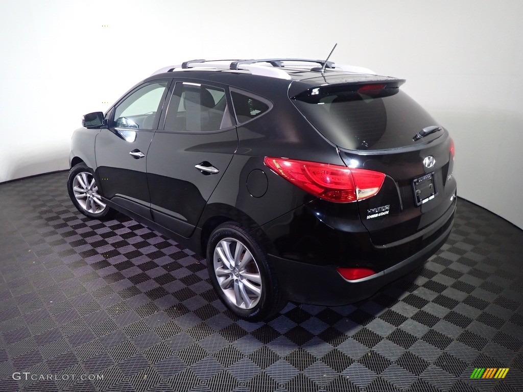 2012 Tucson Limited AWD - Ash Black / Black/Saddle photo #11