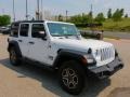 Bright White - Wrangler Unlimited Sport 4x4 Photo No. 3