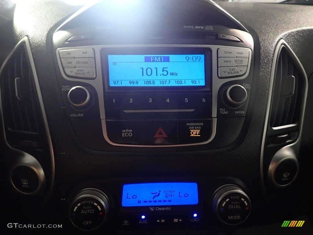 2012 Tucson Limited AWD - Ash Black / Black/Saddle photo #25