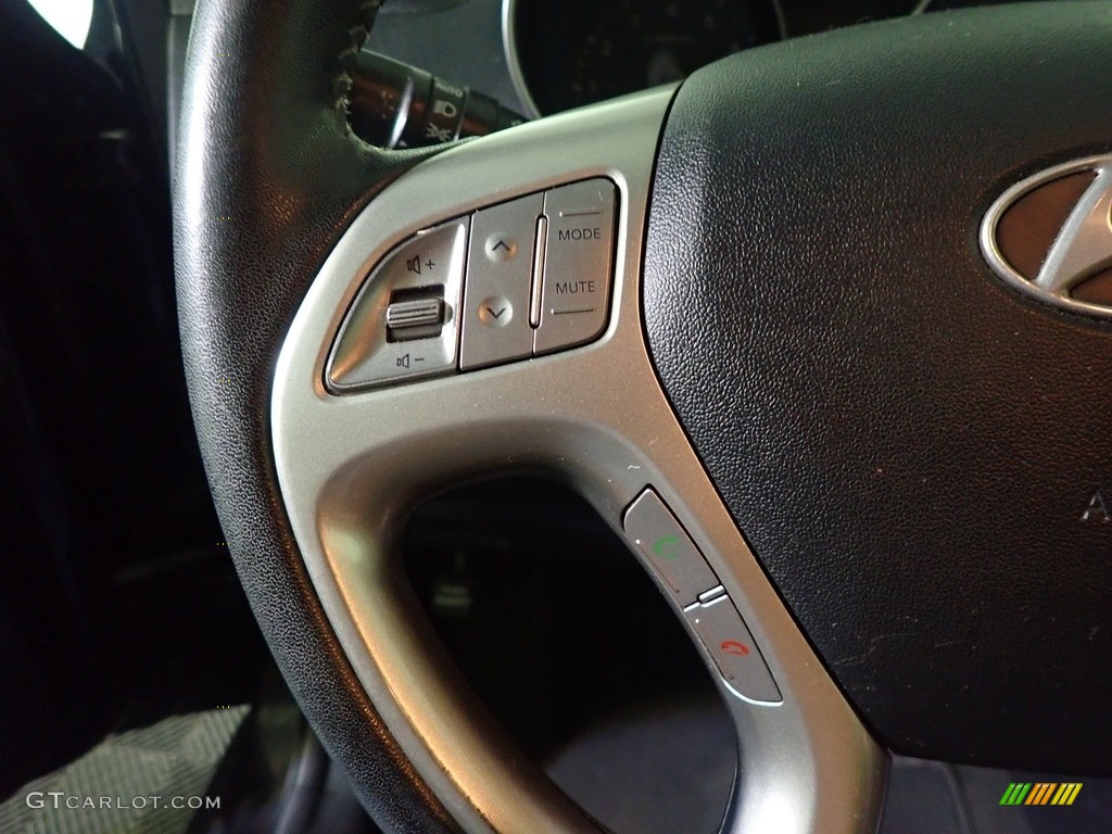 2012 Tucson Limited AWD - Ash Black / Black/Saddle photo #28