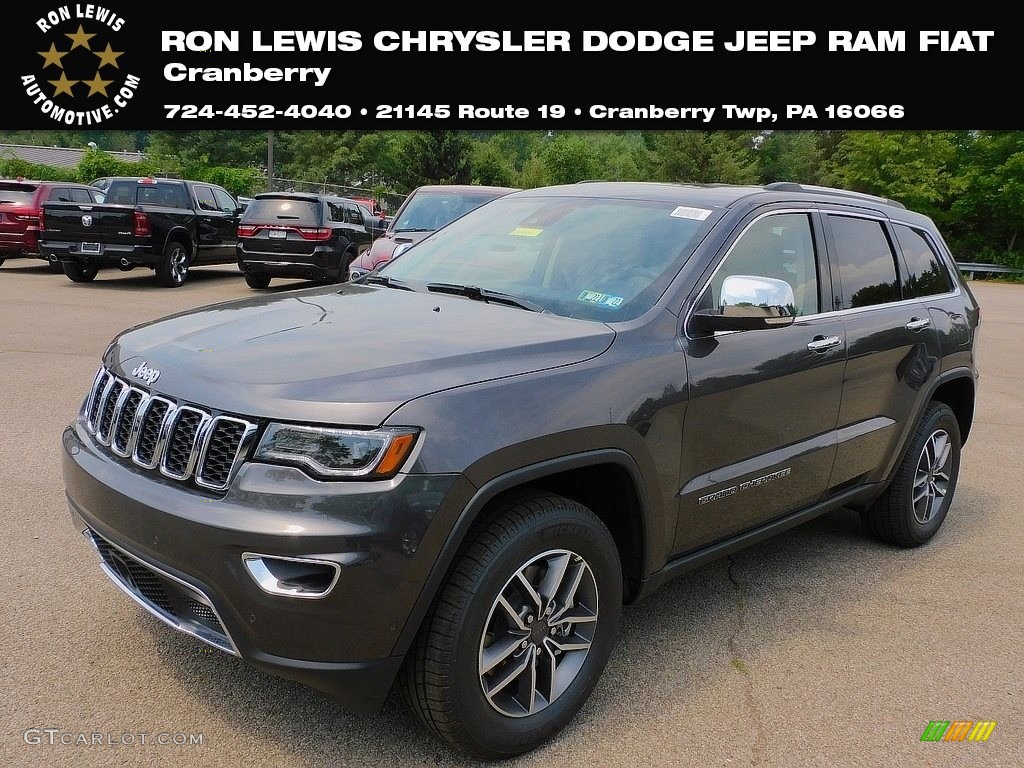 2021 Grand Cherokee Limited 4x4 - Granite Crystal Metallic / Light Frost Beige/Black photo #1