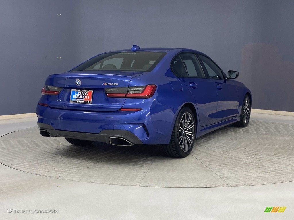 2020 3 Series M340i Sedan - Portimao Blue Metallic / Black photo #5