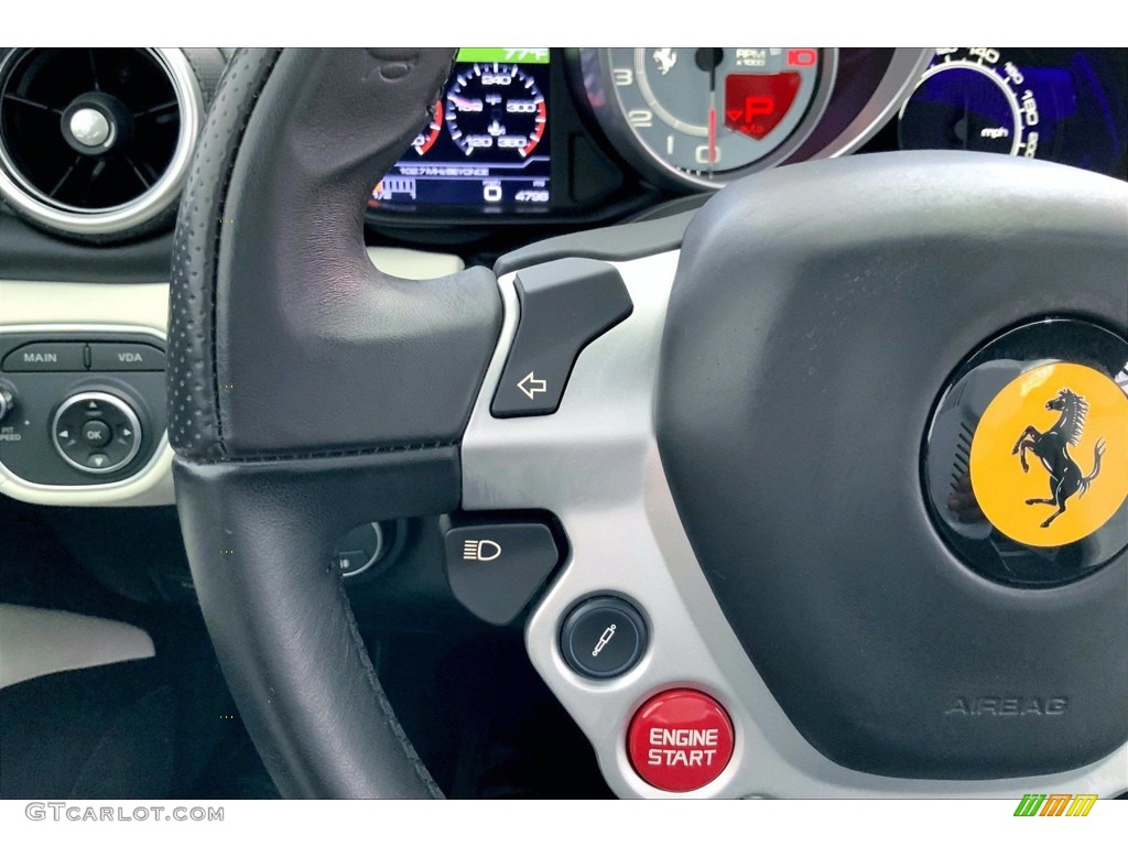 2017 Ferrari California T Crema Steering Wheel Photo #142396356