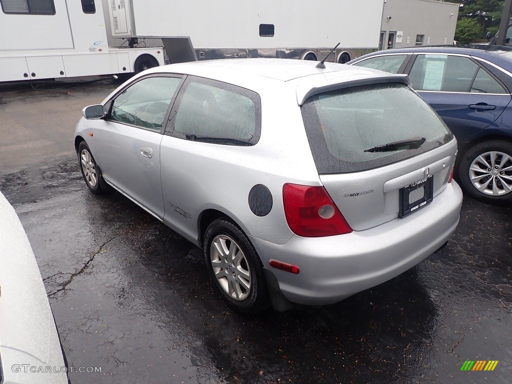 2002 Civic Si Hatchback - Satin Silver Metallic / Black photo #7