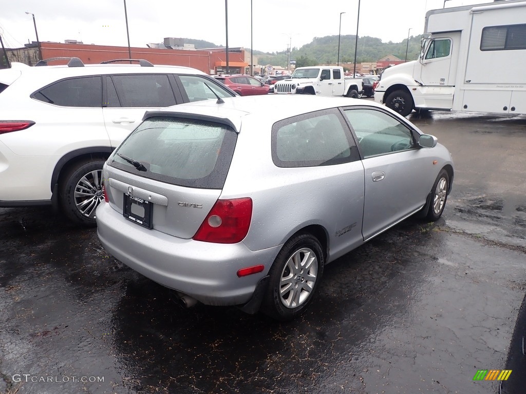 2002 Civic Si Hatchback - Satin Silver Metallic / Black photo #9