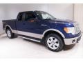 Dark Blue Pearl Metallic 2010 Ford F150 Lariat SuperCab 4x4