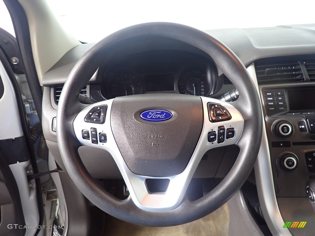 2013 Edge SE AWD - Ingot Silver Metallic / Charcoal Black photo #26
