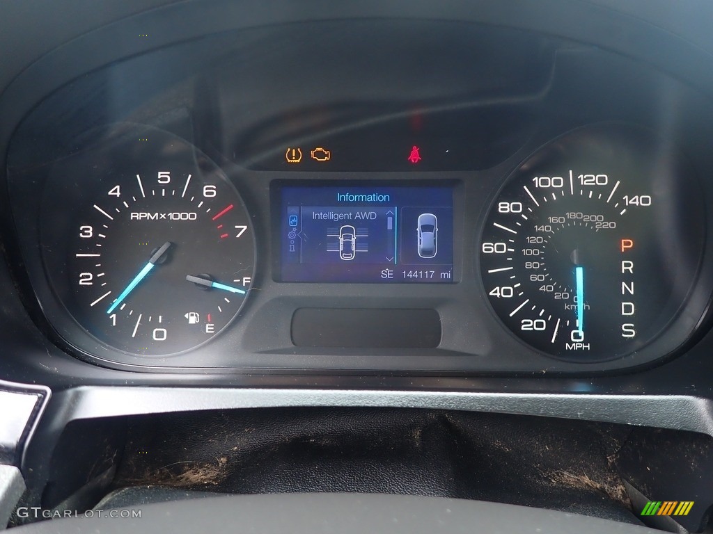 2013 Edge SE AWD - Ingot Silver Metallic / Charcoal Black photo #27