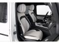 Platinum White w/Black A Band Interior Photo for 2021 Mercedes-Benz G #142397473