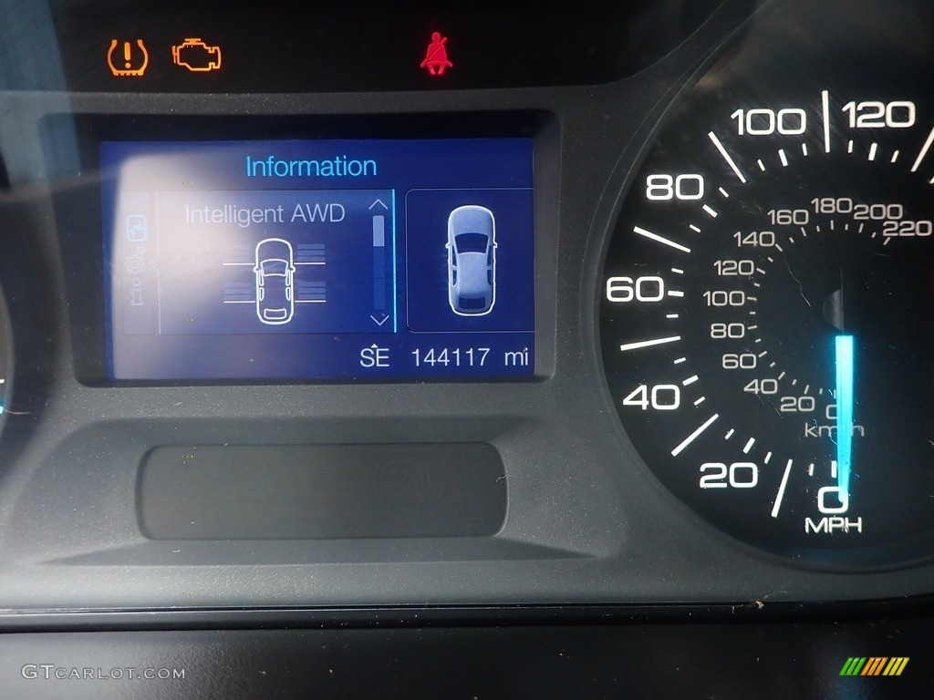 2013 Edge SE AWD - Ingot Silver Metallic / Charcoal Black photo #42