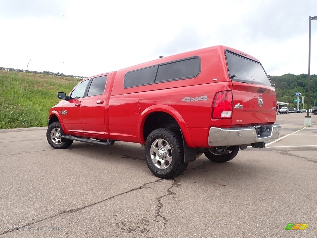 2018 2500 Big Horn Crew Cab 4x4 - Flame Red / Black/Diesel Gray photo #12