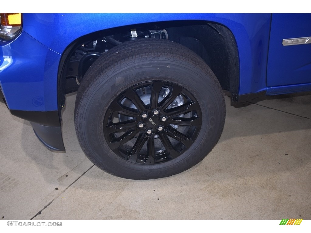 2021 Canyon Elevation Extended Cab 4x4 - Dynamic Blue Metallic / Jet Black/Dark Ash photo #5