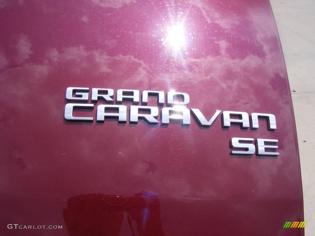 2009 Grand Caravan SE - Deep Crimson Crystal Pearl / Medium Slate Gray/Light Shale photo #19