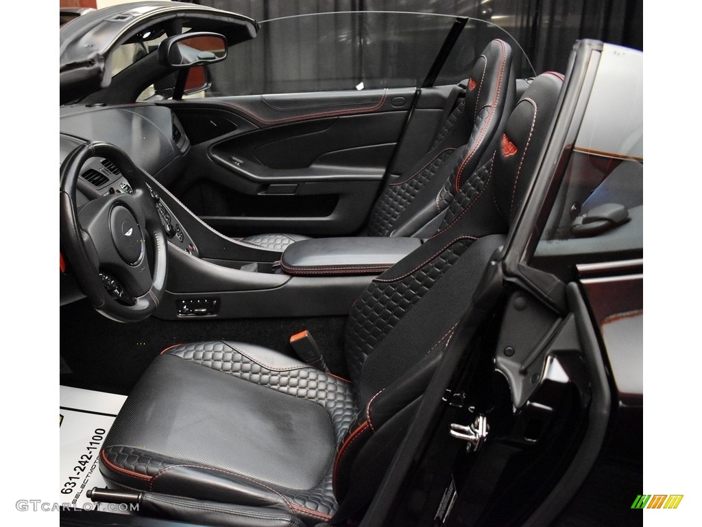 2016 Aston Martin Vanquish Volante Carbon Edition Front Seat Photo #142399553