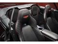2016 Aston Martin Vanquish Obsidian Black Interior Front Seat Photo