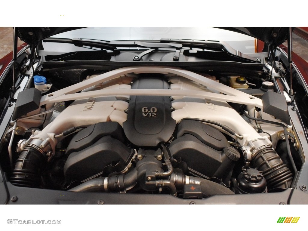2016 Aston Martin Vanquish Volante Carbon Edition Engine Photos