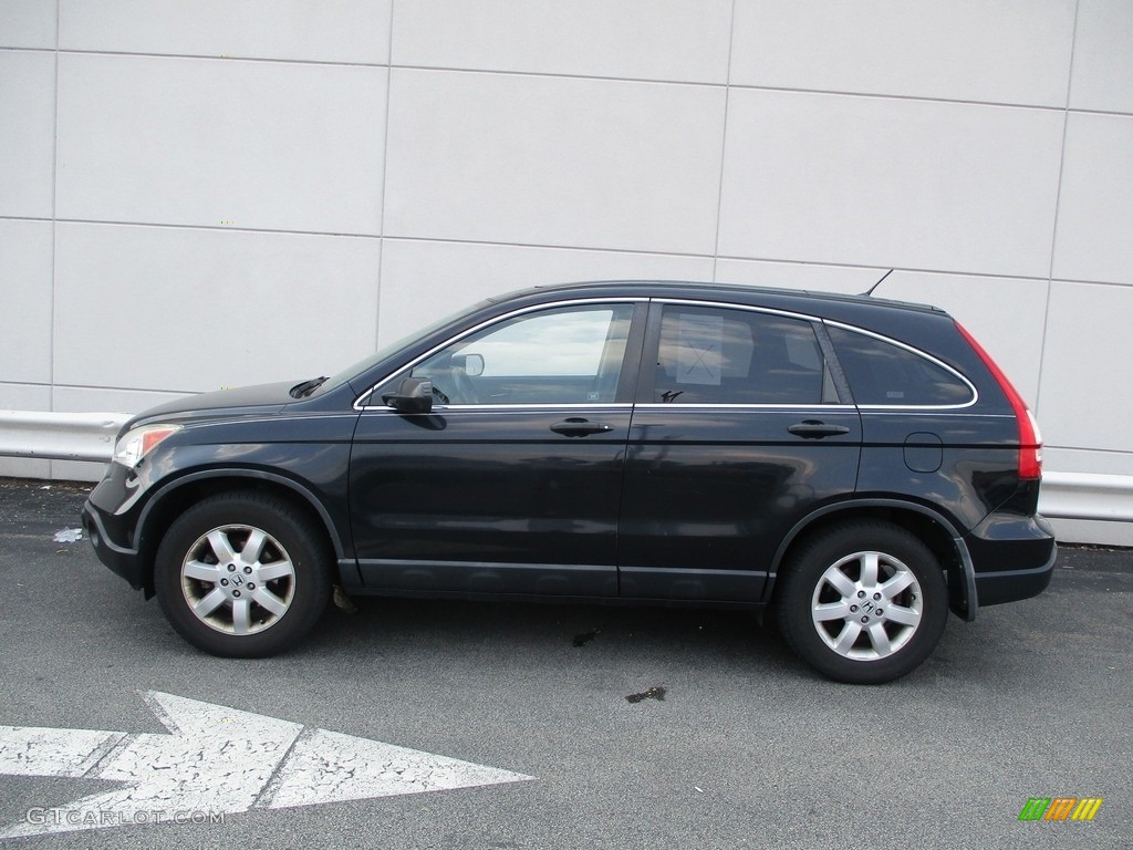 2008 CR-V EX 4WD - Nighthawk Black Pearl / Black photo #2