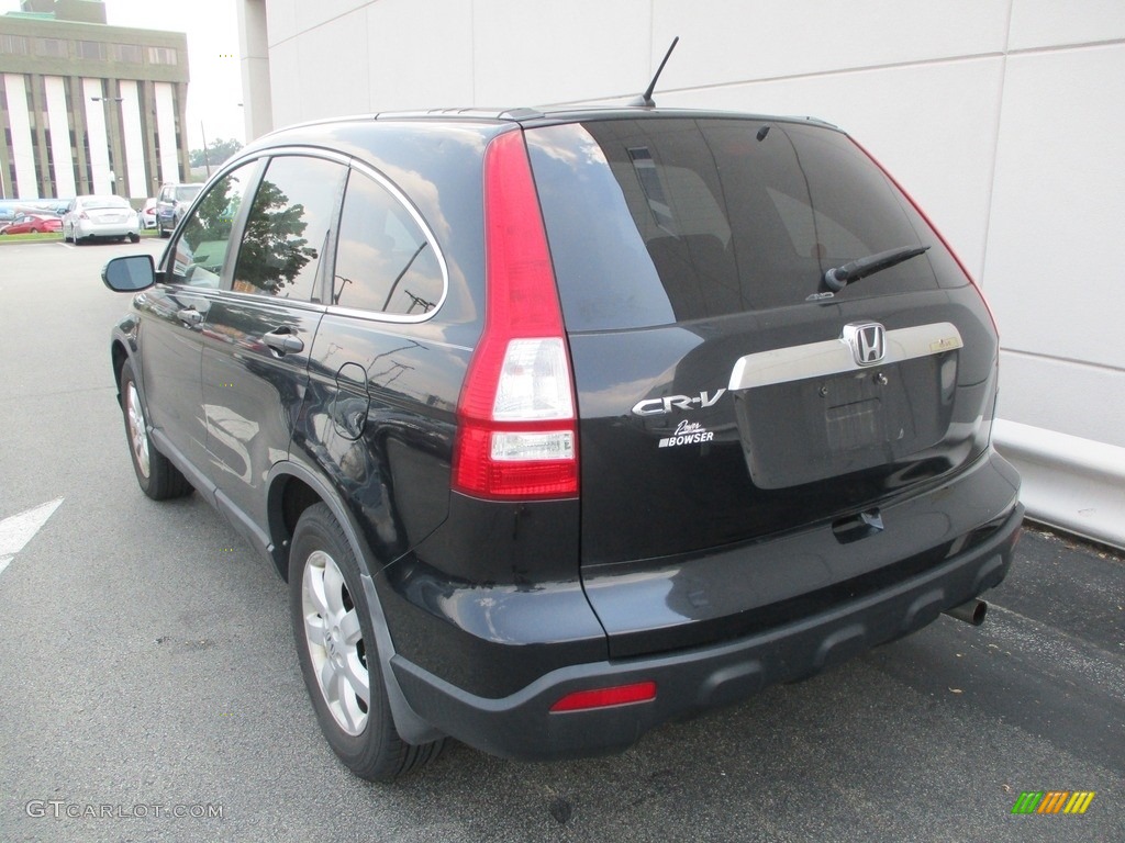 2008 CR-V EX 4WD - Nighthawk Black Pearl / Black photo #3
