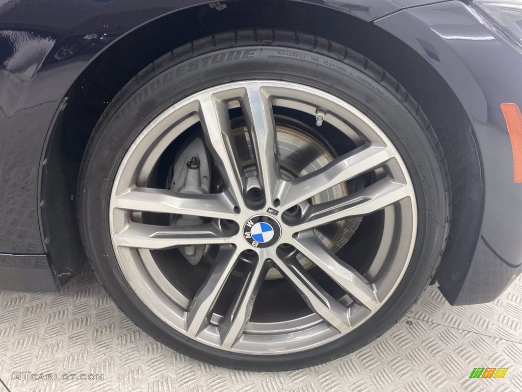 2018 4 Series 440i Gran Coupe - Carbon Black Metallic / Cognac photo #6